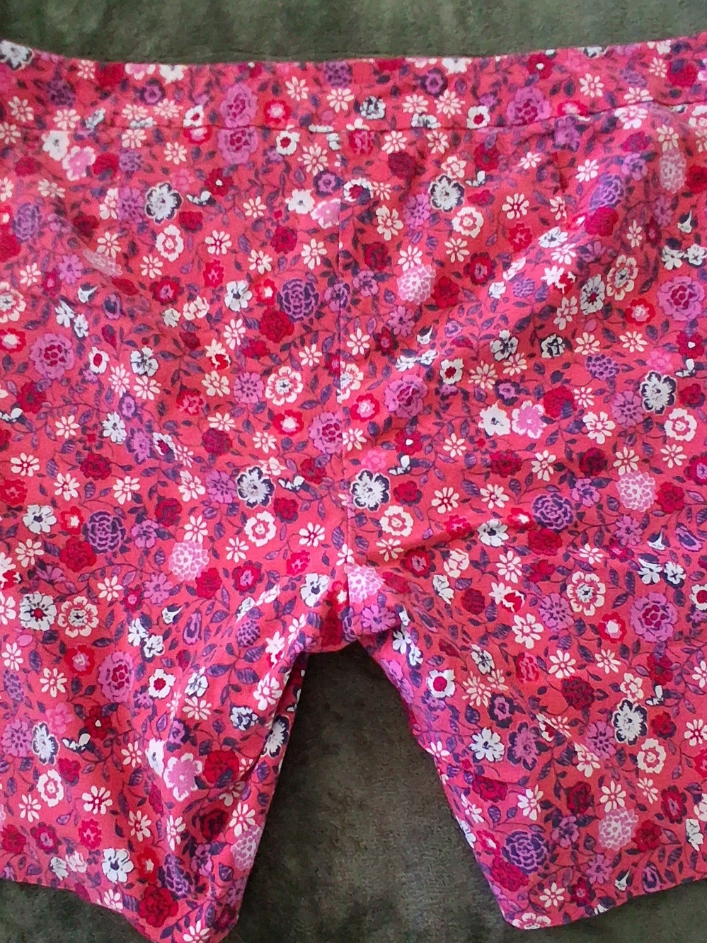 Terra & Sky Pink Floral Kids Pajama Bottoms